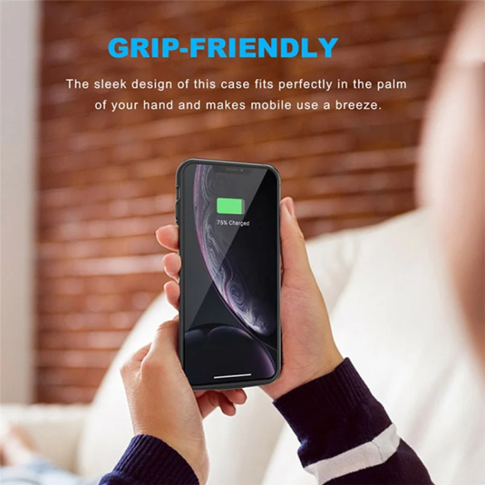 A-One Brand - iPhone 13 Batteriskal Magsafe 7000mAh B98 - Svart