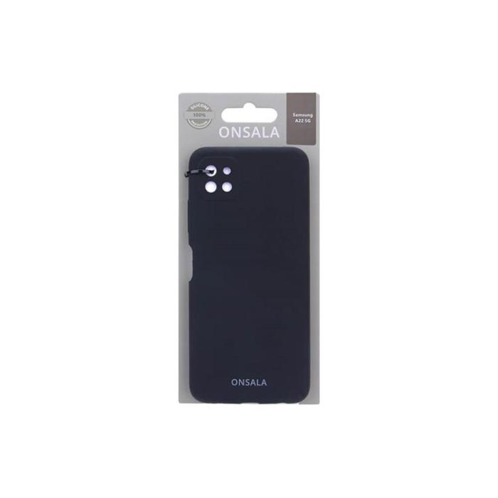 Onsala - ONSALA Mobilskal Silikon Samsung A22 5G - Svart