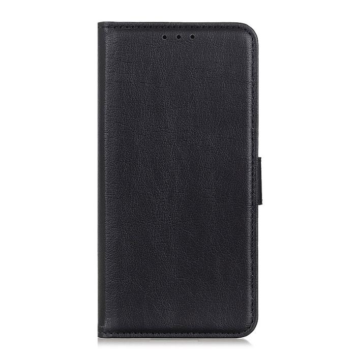 OEM - Litchi Läder Plånboksfodral Sony Xperia 5 II - Svart