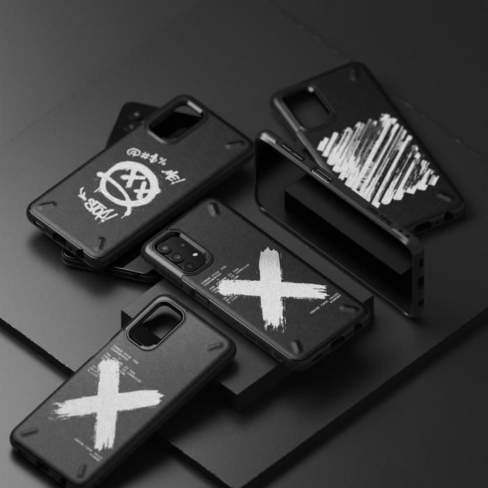 UTGATT4 - Ringke Fusion X Skal Xiaomi Mi 10T Lite / Mi 10i - Camo Svart