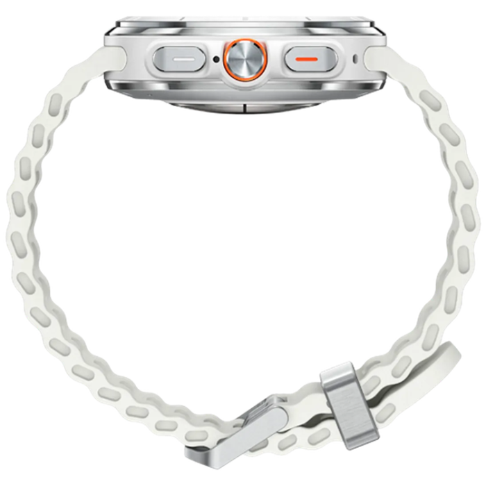 Samsung - Samsung Galaxy Watch Ultra Titanium Vit (Vit Rubber Strap)