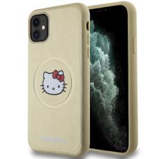 Hello Kitty - Hello Kitty Mobilskal till iPhone 11/XR MagSafe MagSafe Kitty Head - Guld