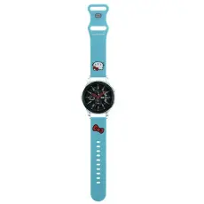 Hello Kitty - Hello Kitty Galaxy Watch 46mm Armband Silikon Kitty - Bl&aring;