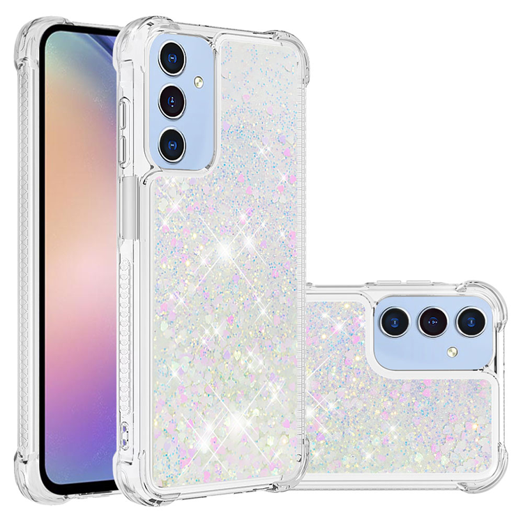 Galaxy A17/A26 Mobilskal Glitter Quicksand TPU - Laser | 2353 | AlltMobil