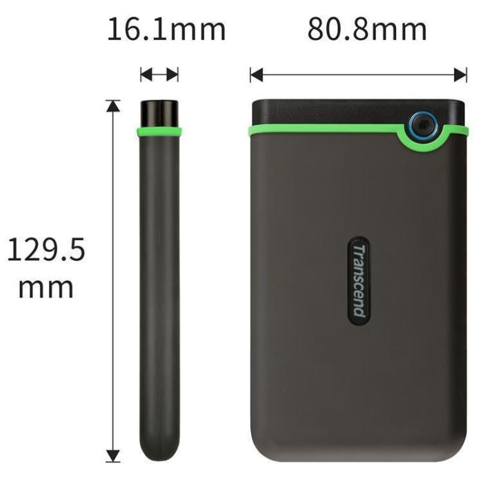 Transcend - Transcend Portabel HDD StoreJet 2.5