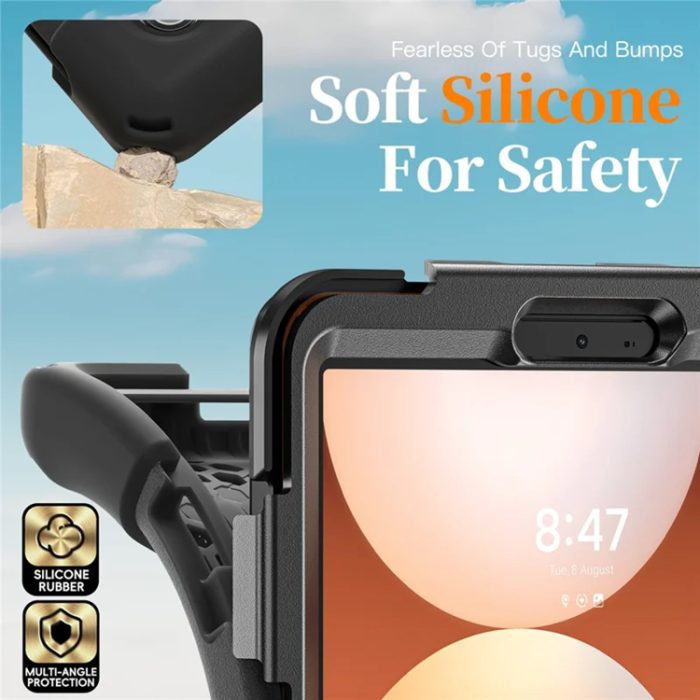 A-One Brand - Galaxy Tab A11 Skal Kickstand Silikon Axelrem