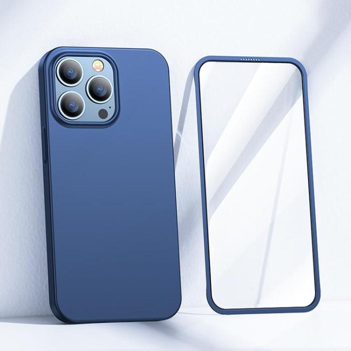 Joyroom - Joyroom iPhone 13 Pro Skal 360 Full - Blå