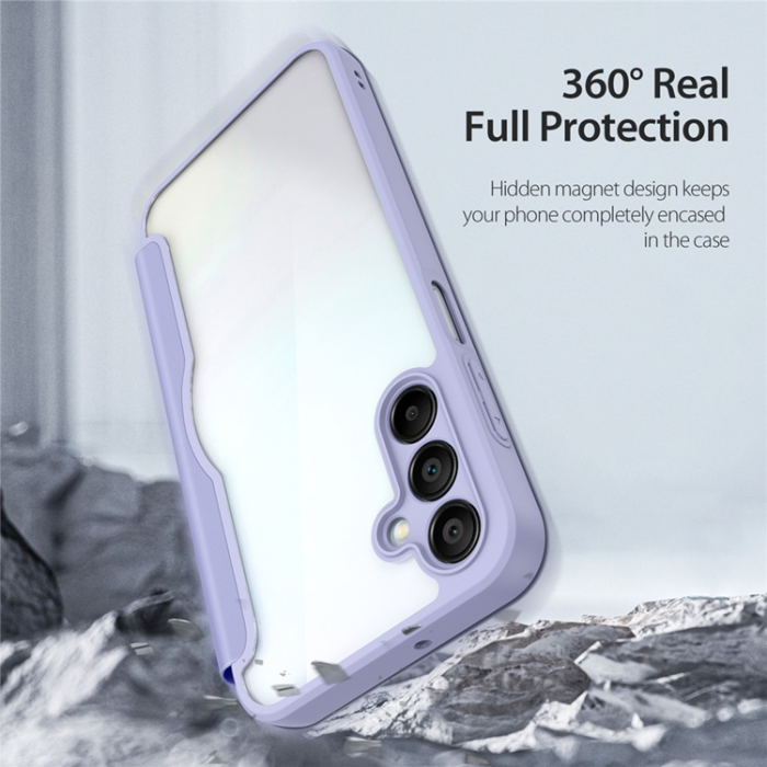 Dux Ducis - Dux Ducis Galaxy A35 5G Plånboksfodral Skin X Pro - Lila