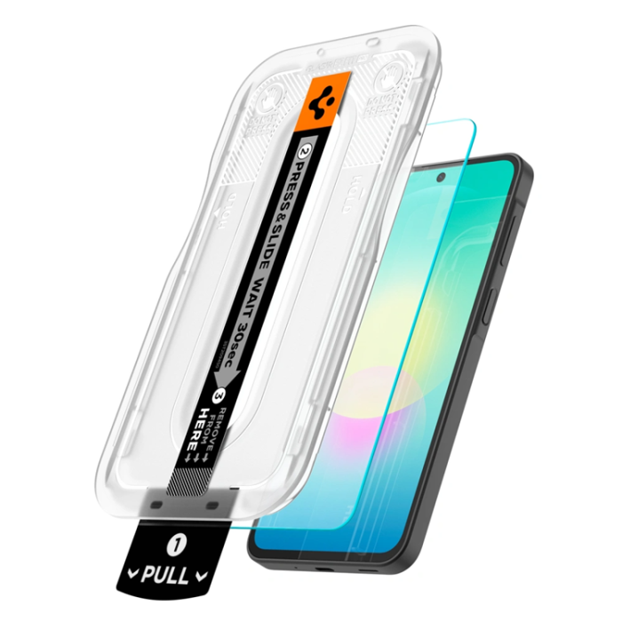 Spigen - [2-Pack] Spigen Härdat Glas Skärmskydd För Galaxy A27 EZ Fit - Clear