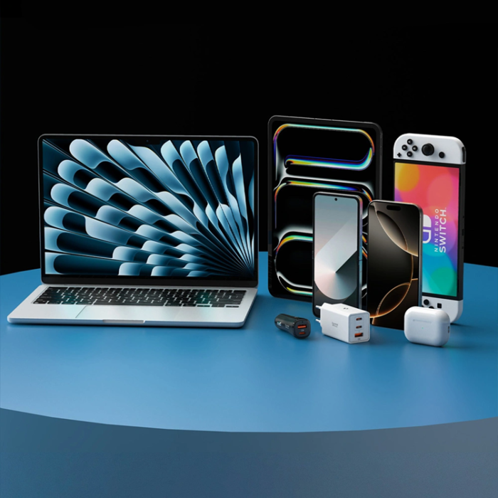 Spigen - Tech-Protect USB-C till USB-C kabel Essential 1m - Svart