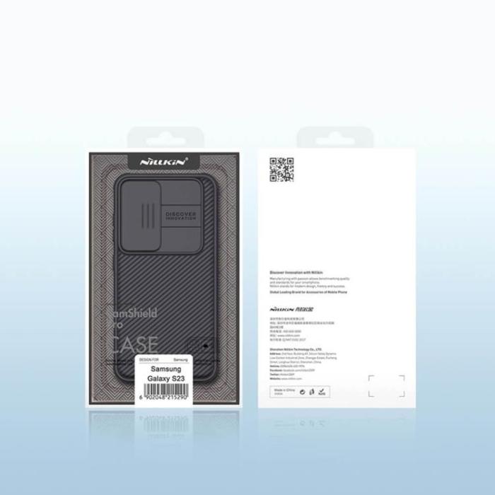Nillkin - Nillkin Galaxy S23 Skal Camshield Pro - Svart