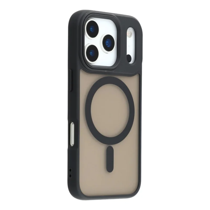A-One Brand - iPhone 17 Pro Max Mobilskal MagSafe Skin Touch - Svart