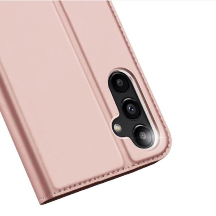 Dux Ducis - Dux Ducis Galaxy A24 4G Plånboksfodral Skin Pro - Rosa Guld