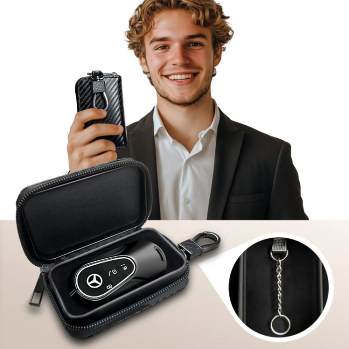 Tech-Protect - Tech-Protect RFID Fodral för keyless bilnyckel Faraday - Carbon