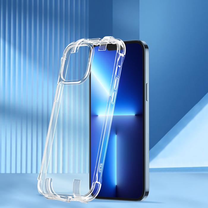 Joyroom - Joyroom Defender Skal iPhone 13 - Transparent