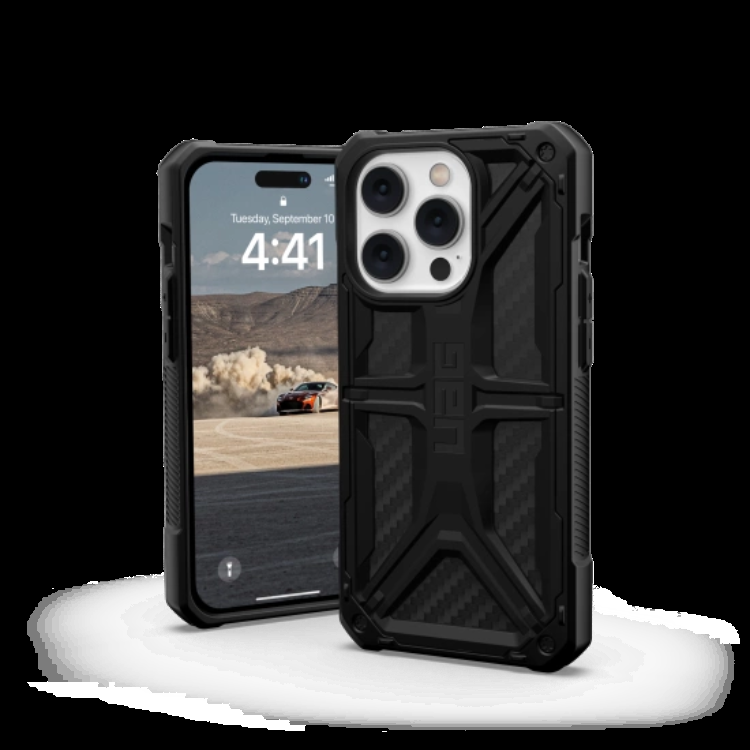 UAG iPhone 14 Pro Mobilskal Monarch - Carbon Svart | 2353 | AlltMobil