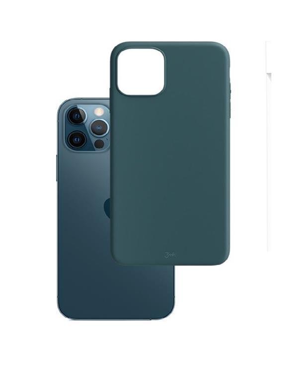 3MK iPhone 12/12 Pro Skal Libbsticka Matt - Grön | 2353 | AlltMobil
