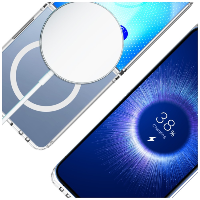 3MK - 3mk Mobilskal För Galaxy Z Flip 8 Magsafe Armor - Clear