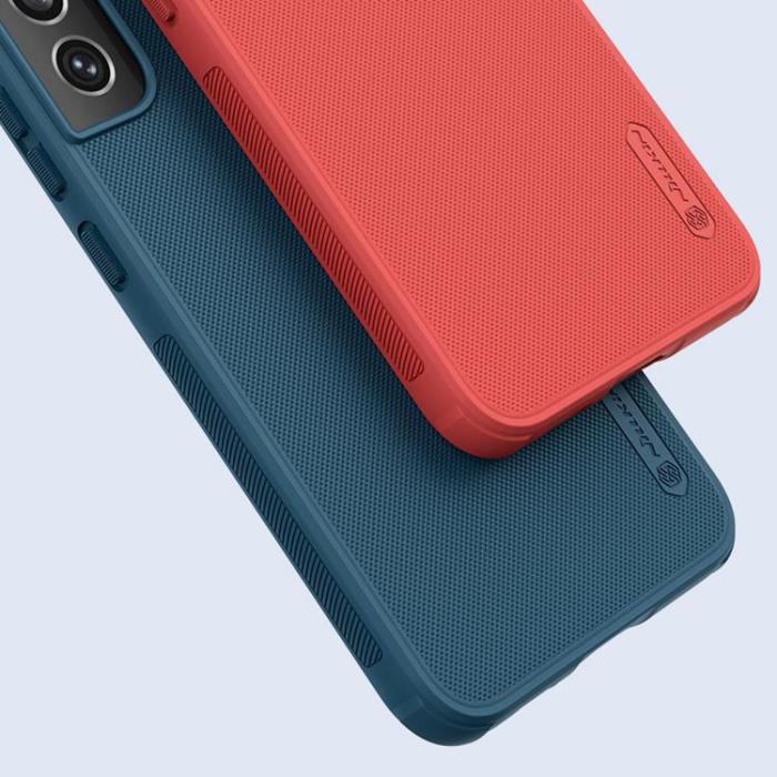 Nillkin - Nillkin Super Frosted Shield Pro Skal Galaxy S22 Plus - Svart