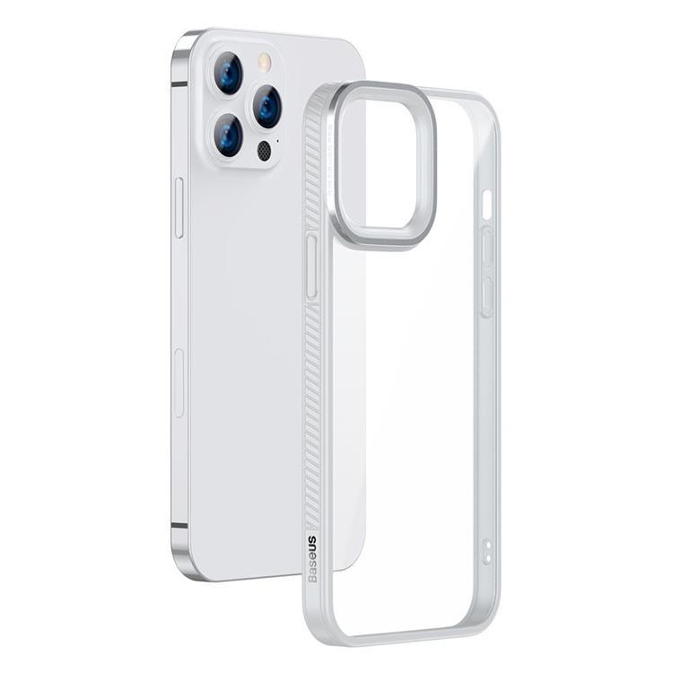 Baseus Crystal Skal iPhone 13 Pro - Grå | 2353 | AlltMobil