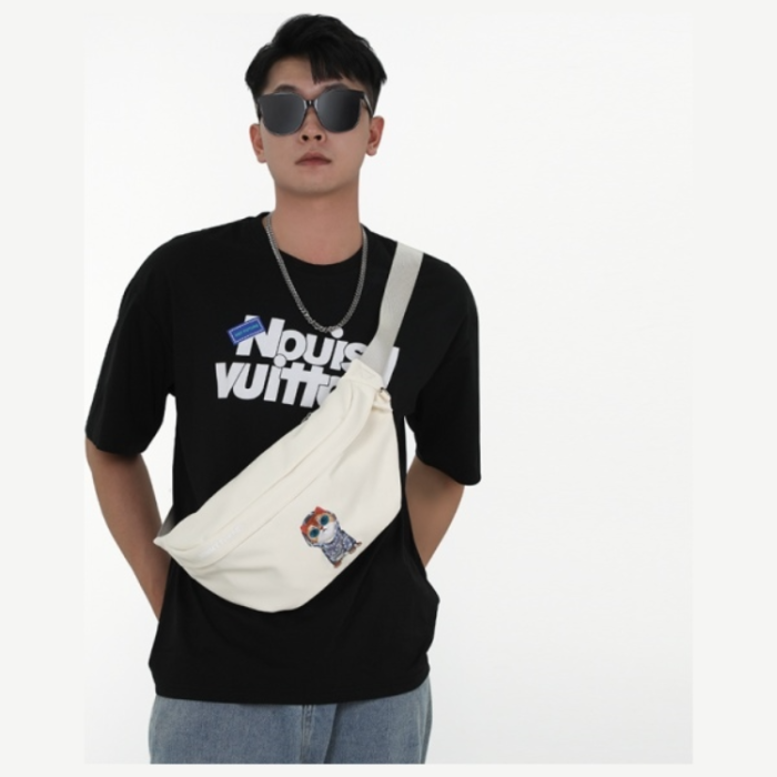 NIMMY - Nimmy Axelväska Crossbody Glasses Cool Cat - Pink