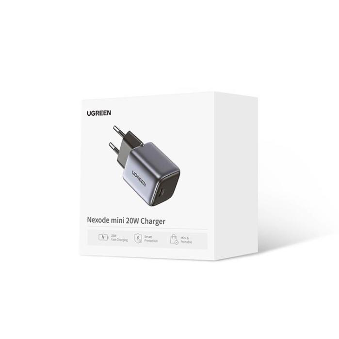 UTGATT1 - Ugreen Nexode Väggladdare 20W USB-C - Grå