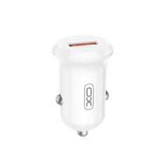 XO - XO Billaddare 18W USB-A QC CC68 - Vit