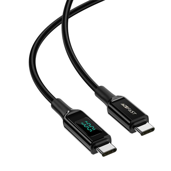Acefast - Acefast USB-C till USB-C 100W 2m - Svart