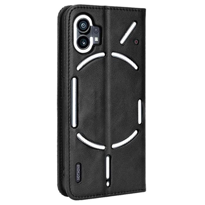 A-One Brand - Nothing Phone 1 Plånboksfodral Vintage - Svart