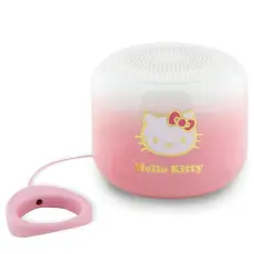 Hello Kitty - Hello Kitty Högtalare Bluetooth 5.0 Electroplate Gradient - Rosa