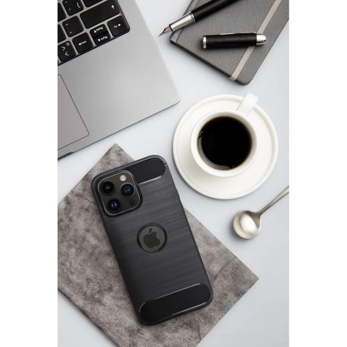 A-One Brand - iPhone 17 Pro Mobilskal Carbon - Svart