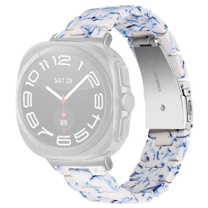 A-One Brand - Galaxy Watch 8/8 Classic (40/44/46mm) Armband Acrylic Vattentät Resin