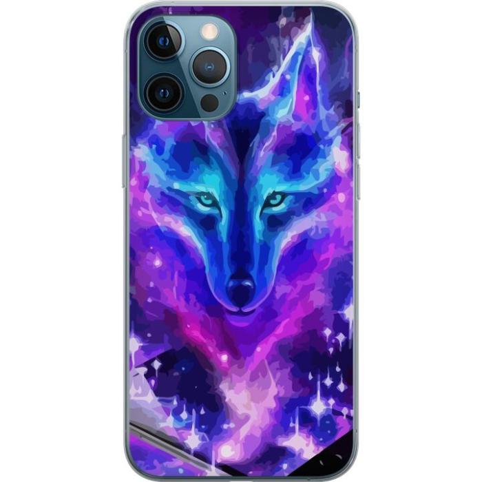 iSecrets - Mobilskal till Apple iPhone 12 Pro Max med Neon Varg