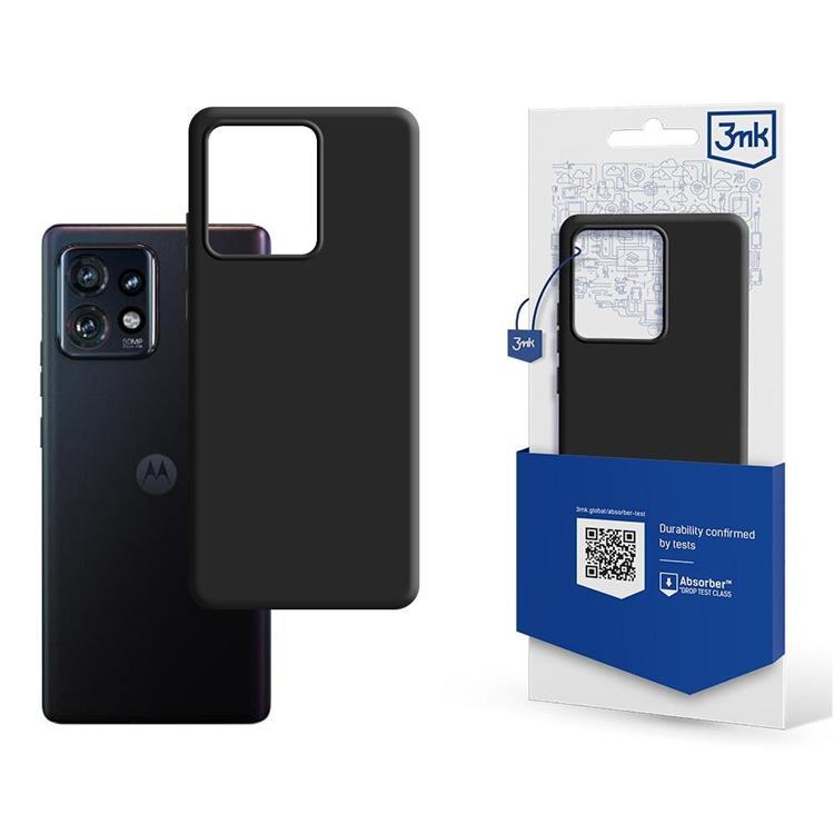 3MK Motorola Edge 40 Pro Mobilskal Matt - Svart | 2353 | AlltMobil