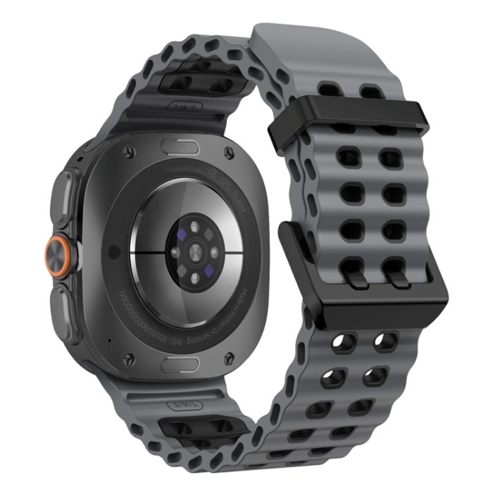 Tech-Protect - Tech-Protect Armband För Galaxy Watch Ultra (47mm) Icon Pro - Grå/Svart