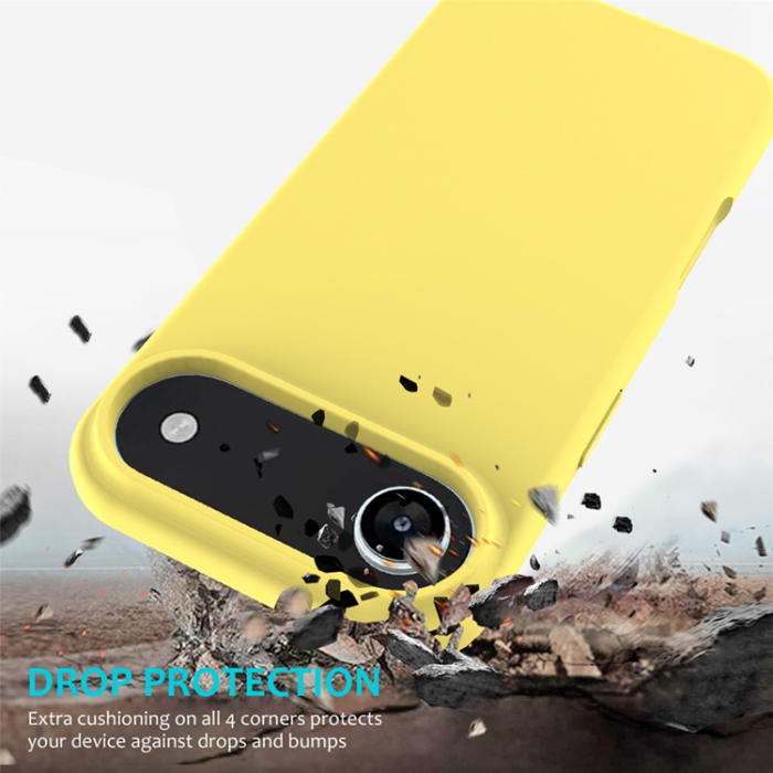 A-One Brand - iPhone Air Mobilskal Liquid Silikon - Gul