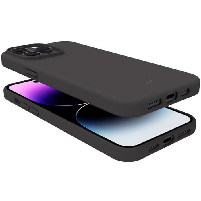 Celly - Celly iPhone 15 Pro Max Mobilskal Planet Soft TPU - Svart
