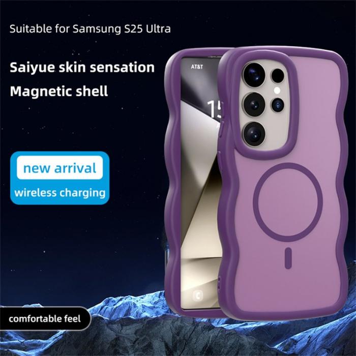 OEM - Mobilskal för Samsung Galaxy S26 Ultra Magnetiskt TPU + PC - Svart