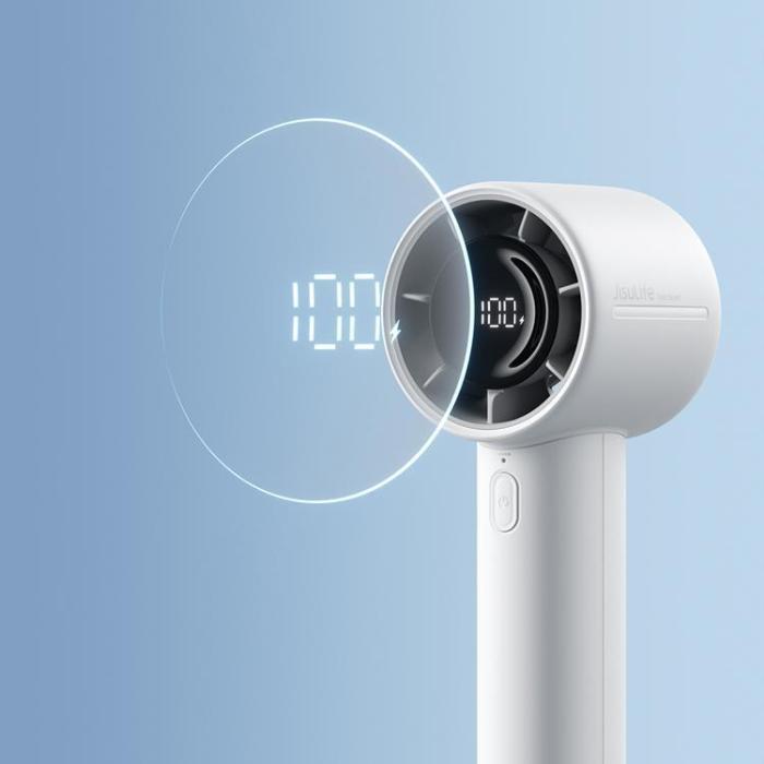 Jisulife - Jisulife Bärbar USB Handfläkt 5000 mAh Fan 10S - Grå