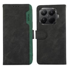 ABEEL - ABEEL Xiaomi 15T Pro Pl&aring;nboksfodral Splicing Konstl&auml;der RFID-Skydd Svart
