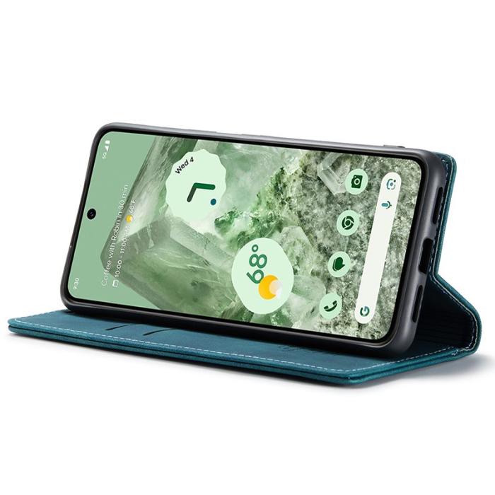 Caseme - CASEME 013 Series Mobilskal till Google Pixel 8a KonstLäder - Blå