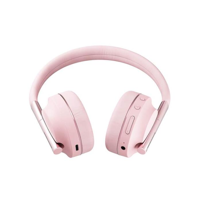 Happy Plugs - Happy Plugs Play Hörlurar Over-Ear 85dB Trådlös - Rosa