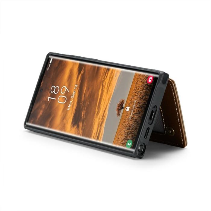 Caseme - CASEME C22 Fodral för Samsung Galaxy S24 Ultra - Brun