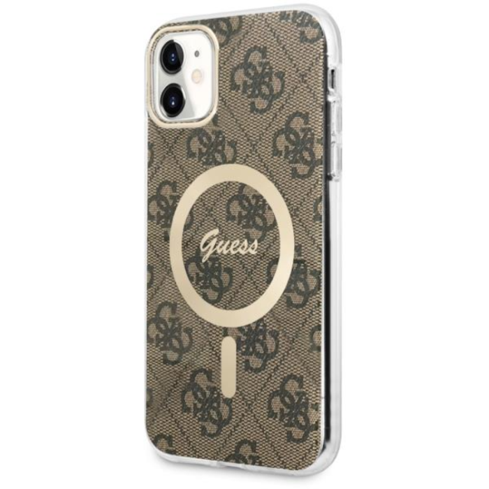 Guess - Guess iPhone 11 Mobilskal MagSafe - Brun