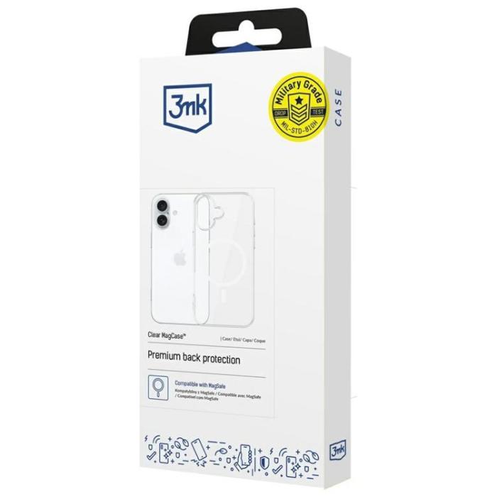 3MK - 3MK iPhone 17 Mobilskal MagSafe - Clear