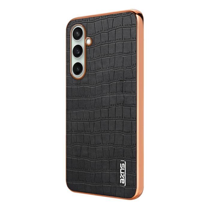 AZNS - AZNS Samsung Galaxy S24 FE Fodral Electroplating PU+TPU - Svart