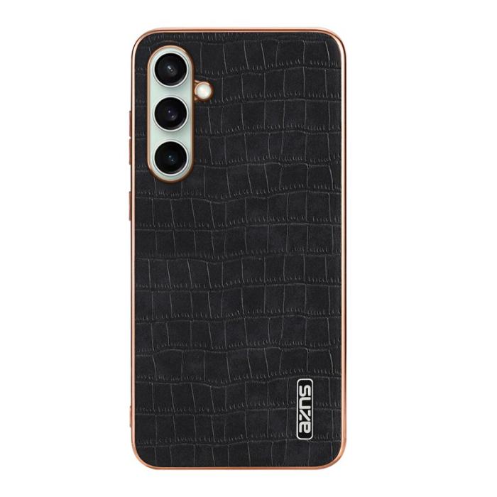 AZNS - AZNS Samsung Galaxy S24 FE Fodral Electroplating PU+TPU - Svart