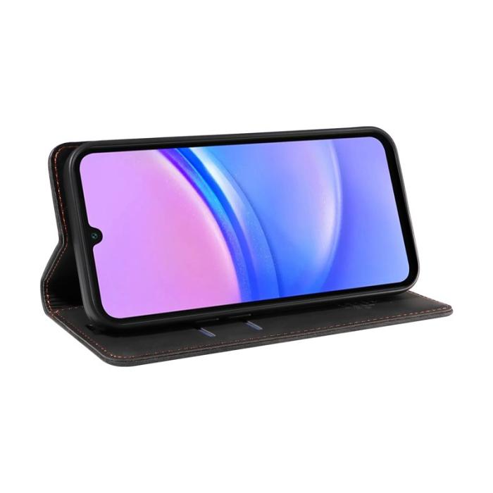 BETOPNICE - BETOPNICE 003 för Samsung Galaxy A17 Plånboksfodral Konstläder - Svart