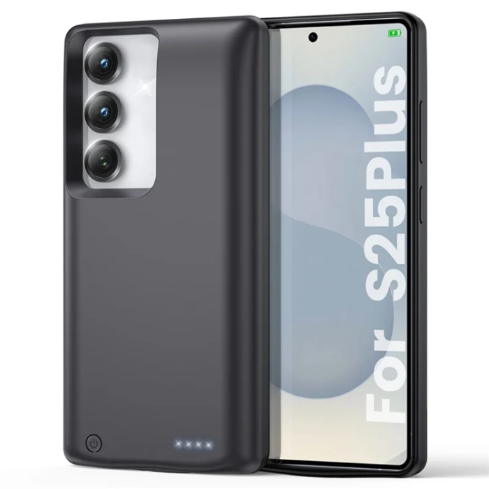 A-One Brand - Galaxy S25 Plus/S24 Plus Batteriskal 10000mAh TY-118 - Svart