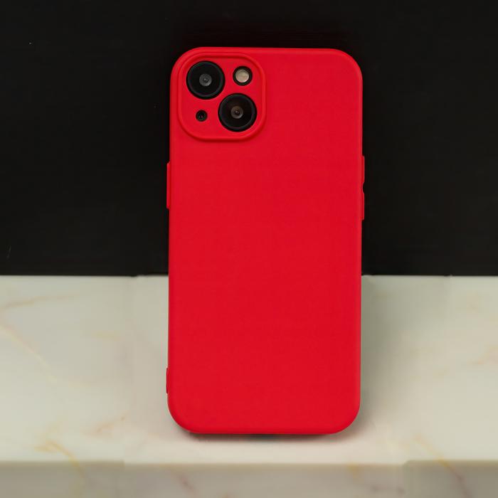 OEM - Galaxy A16 5G/4G Mobilskal Silikon Box - Röd